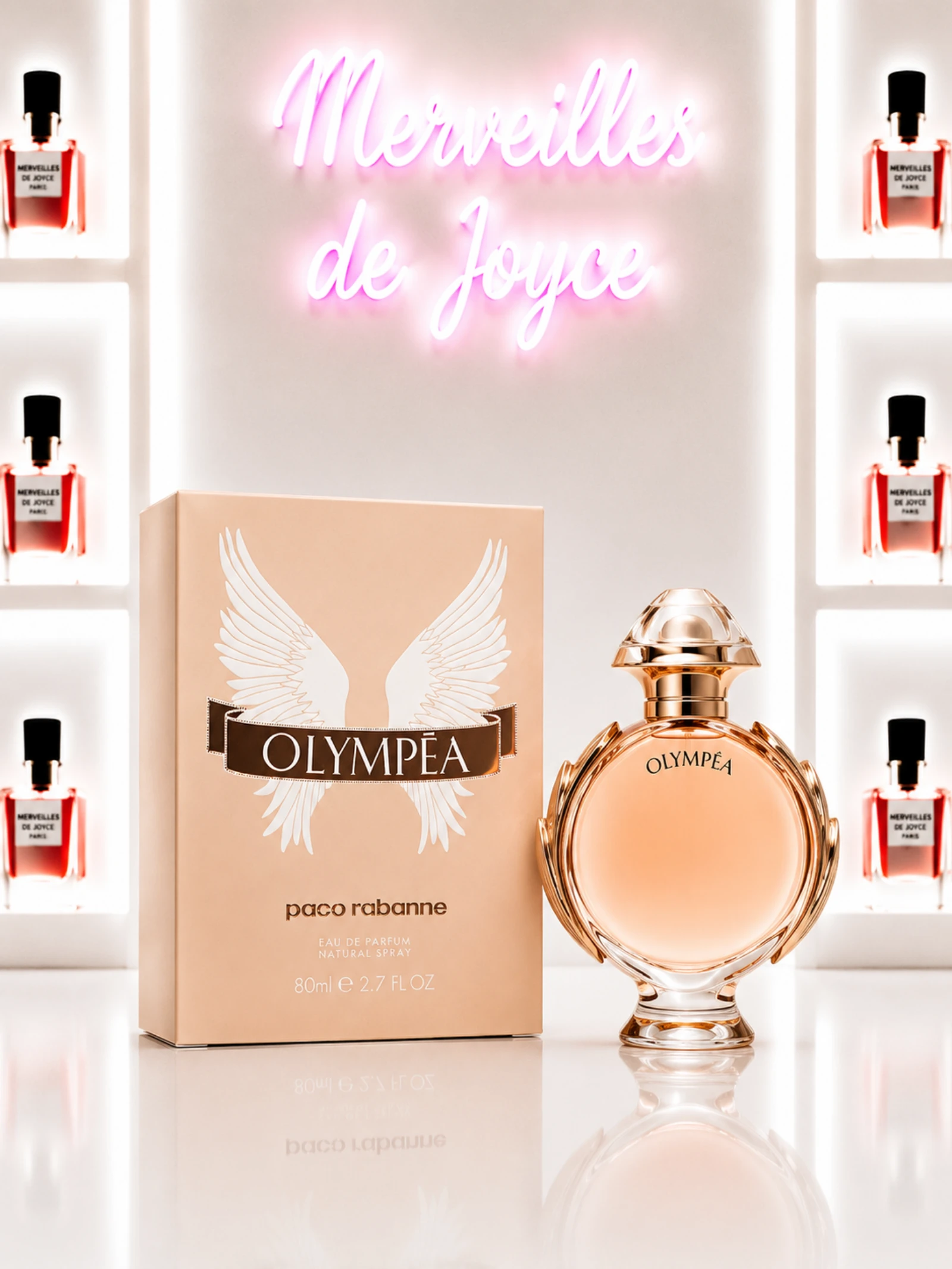 👑 Olympea – Paco Rabanne – Eau de Parfum 80 ml | Parfum Femme